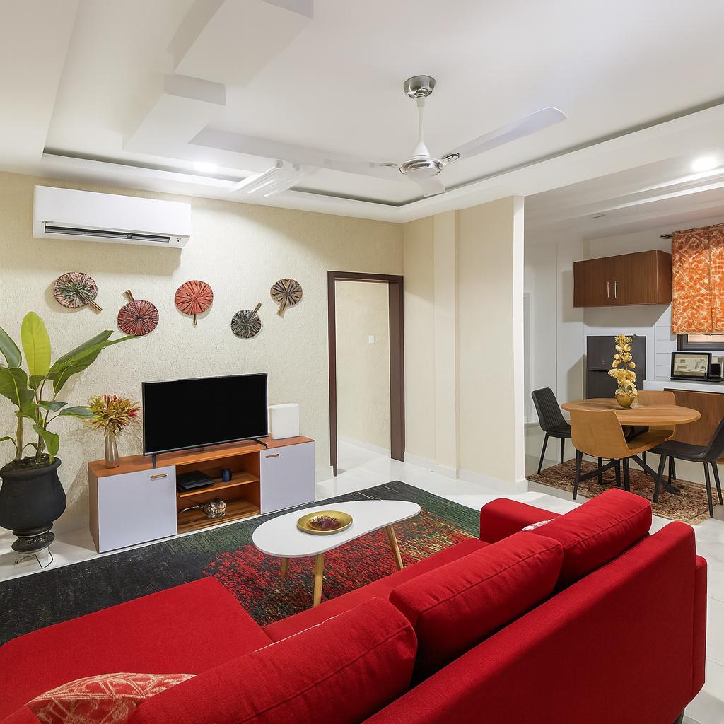 Livingroom – Airbnb Setup in Cape Coast, Ghana | Gold Lion International